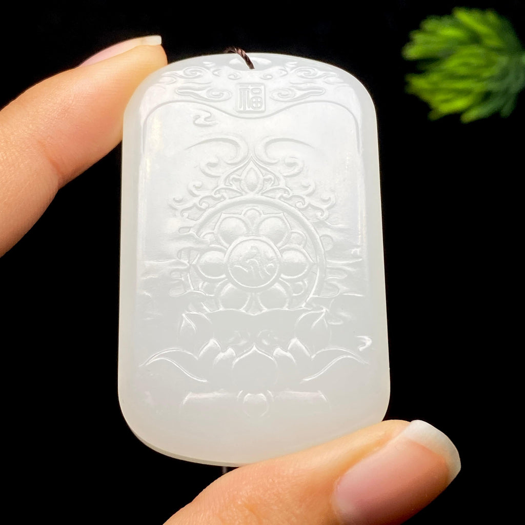 和田玉白玉生肖猪（33.2g）