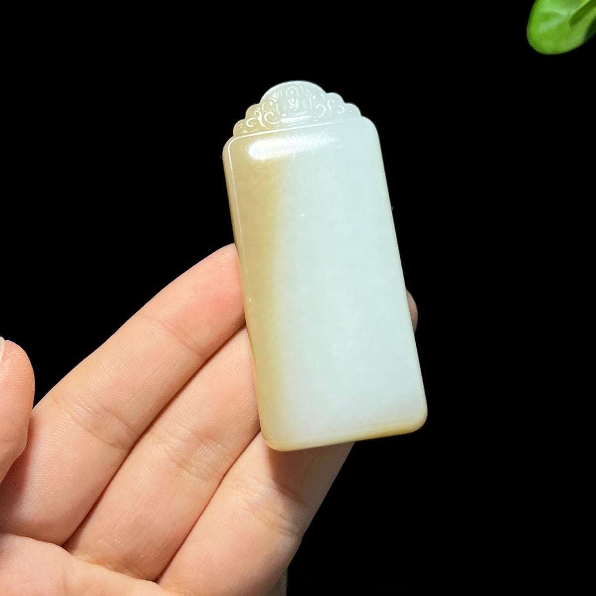 和田山料糖白玉无事牌（58.3g）