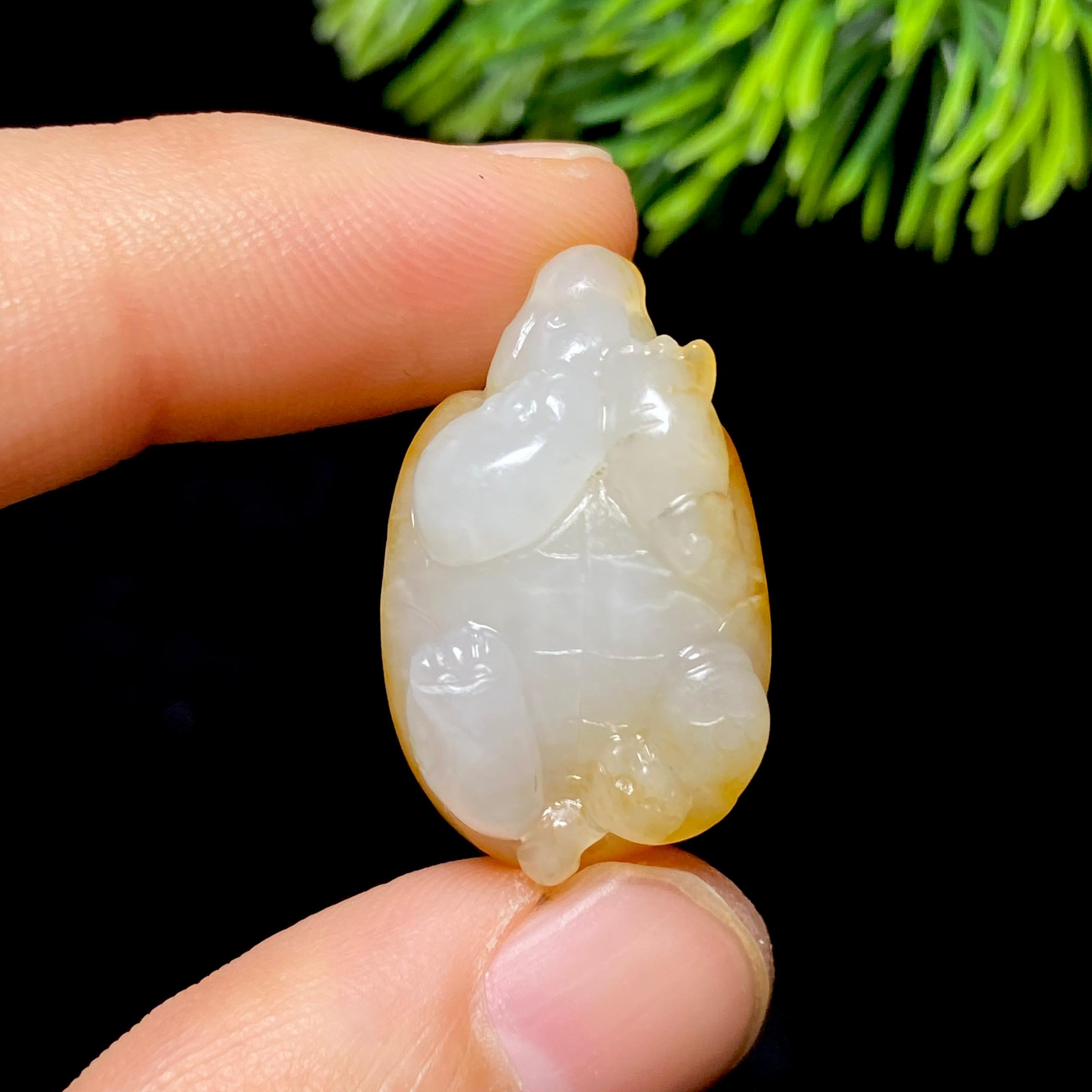 和田玉籽料龙龟（9.3g）