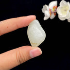 和田玉洒金皮籽料吊坠籽（14g）