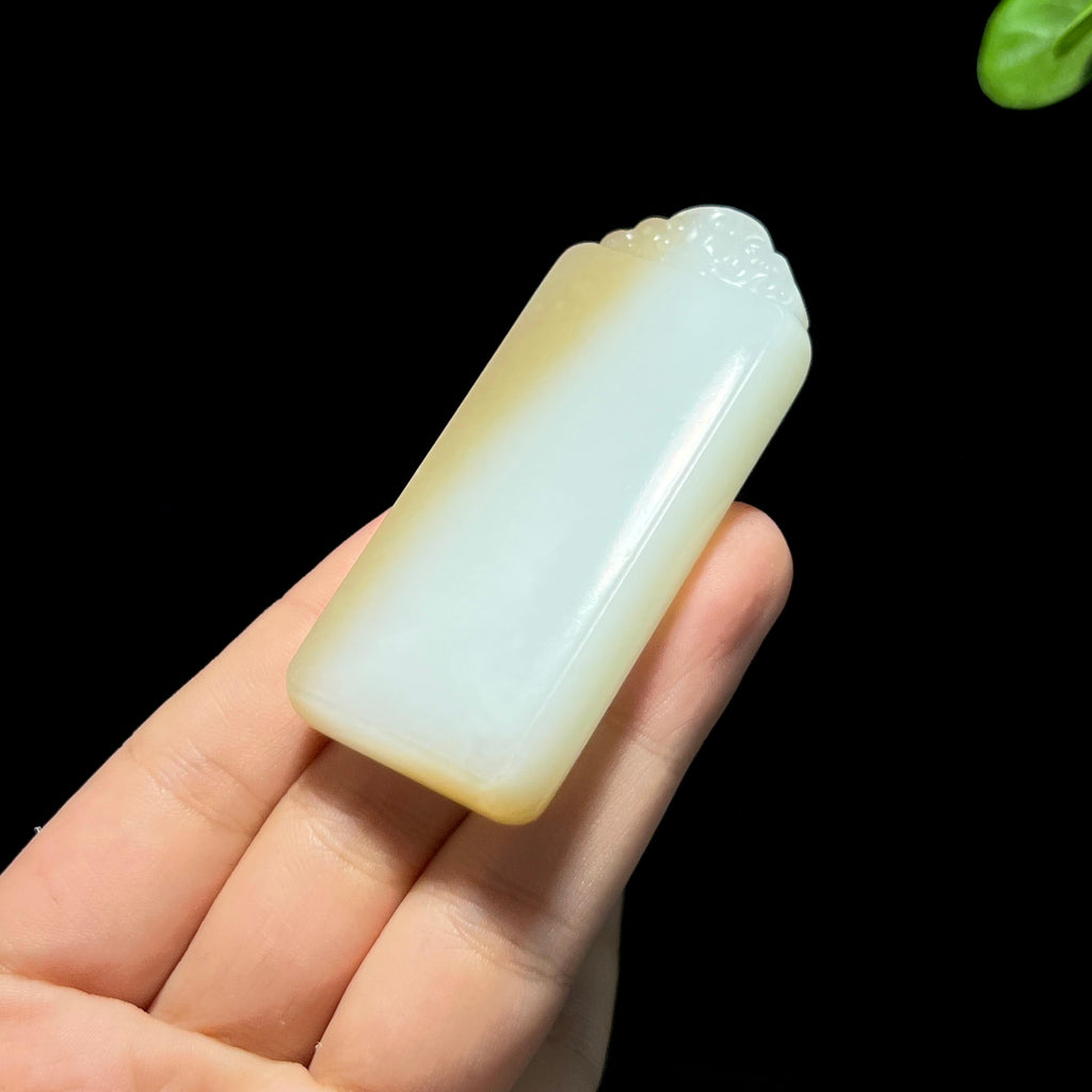 和田山料糖白玉无事牌（58.3g）
