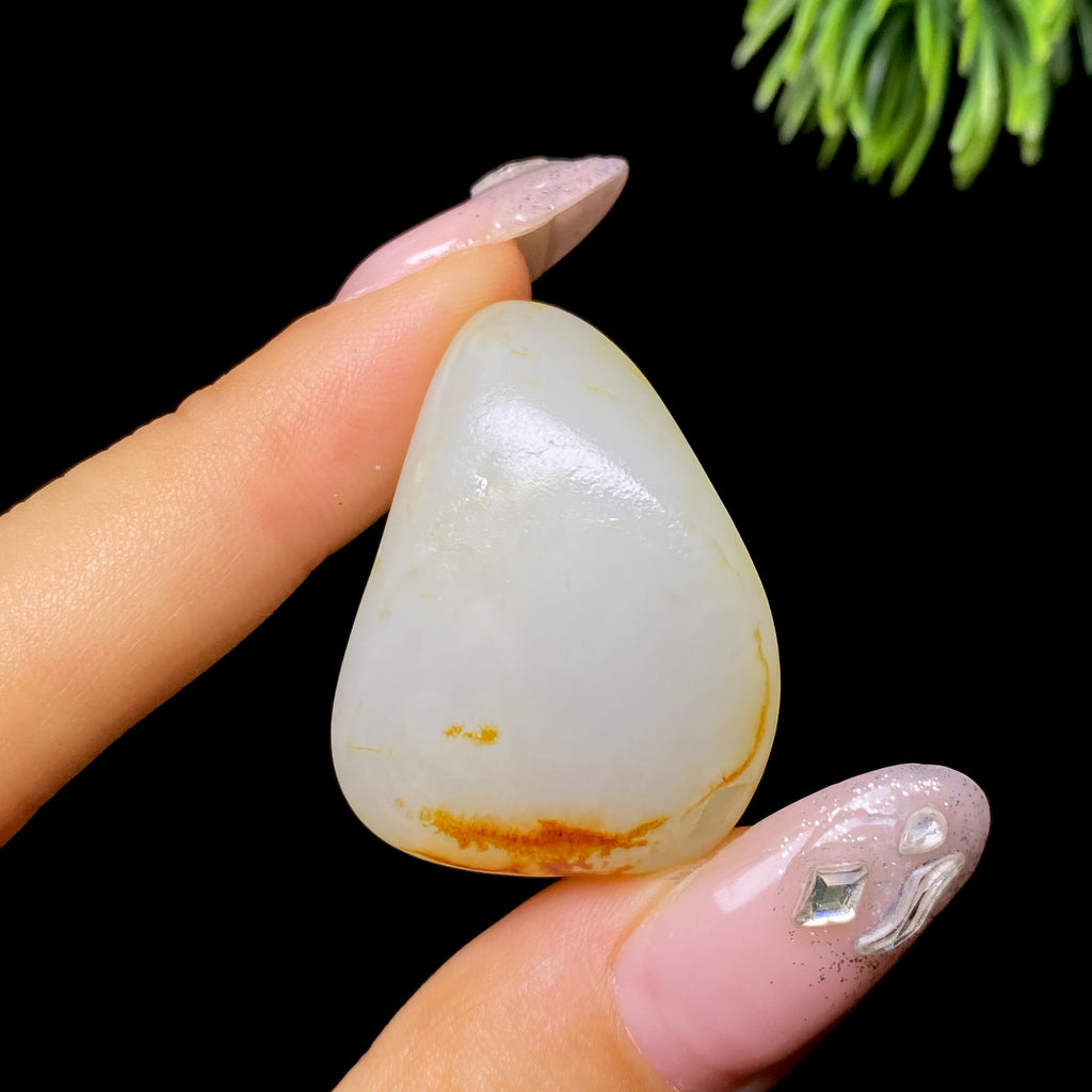 和田玉洒金皮籽料挂件（16.1g）