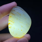 【超值推荐】和田玉-洒金皮青花籽料挂件