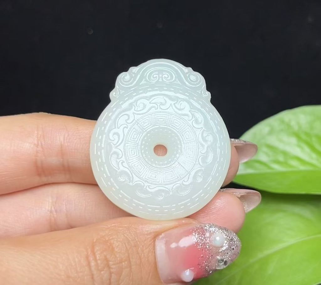 和田羊脂玉和氏璧平安扣