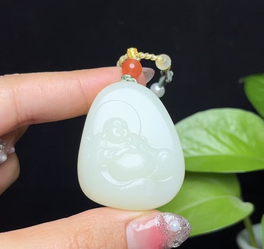 和田羊脂玉佛公