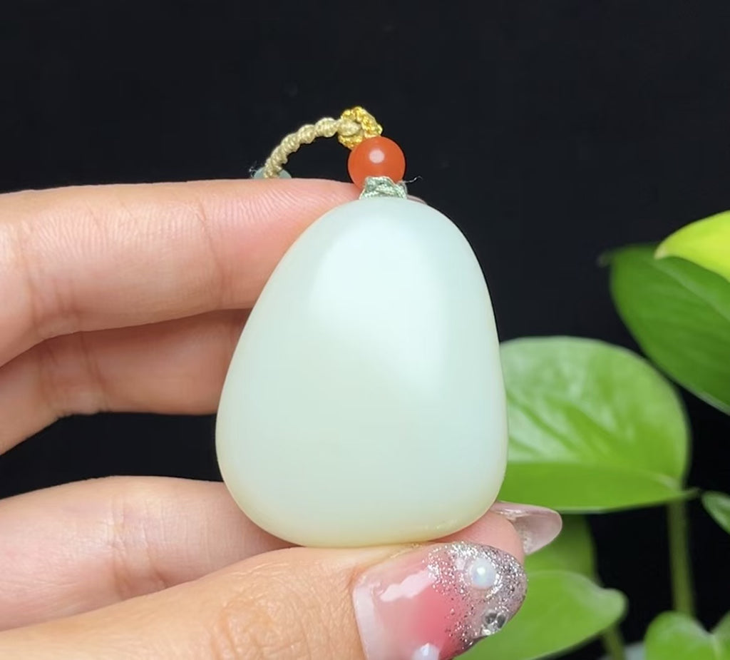 和田羊脂玉佛公