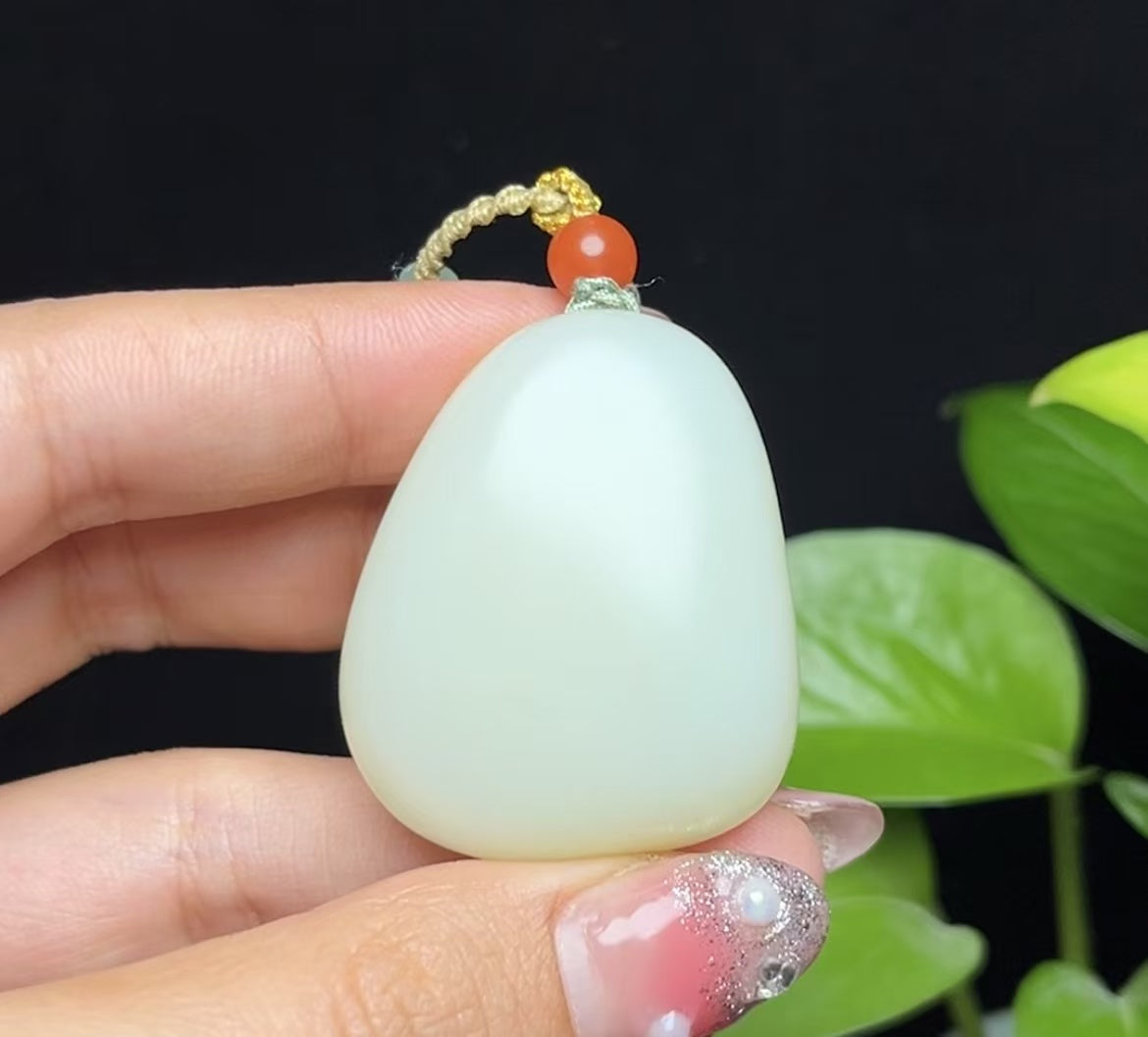 和田羊脂玉佛公