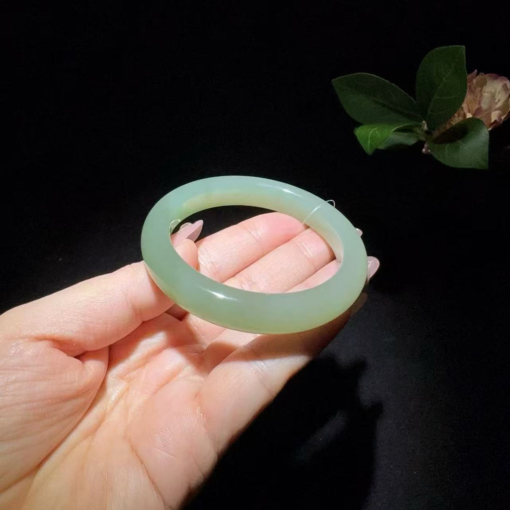 和田玉清水手镯