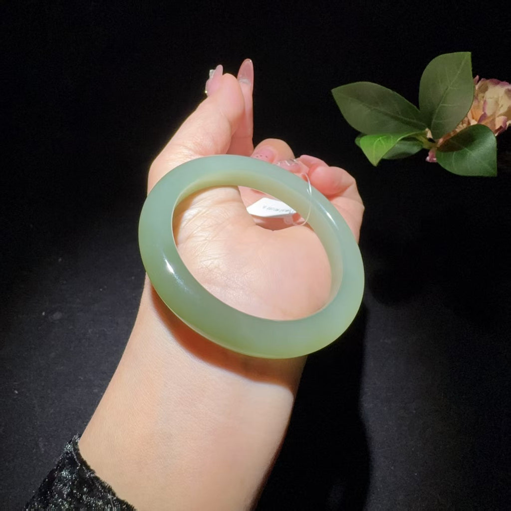 和田玉清水手镯