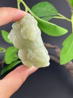 和田玉黄口貔貅