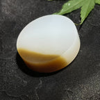 和田玉糖羊脂白玉圆牌
