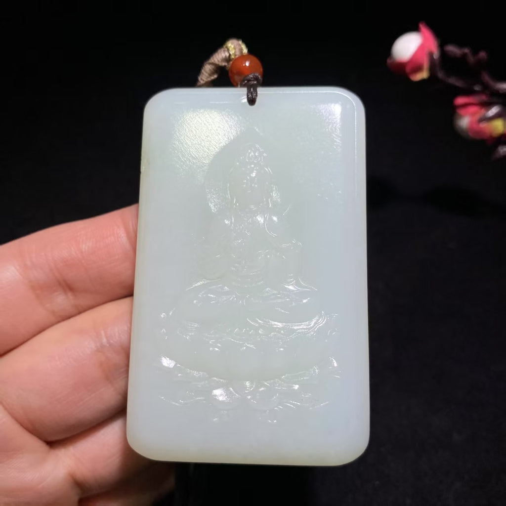 和田山料白玉观音