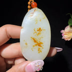 和田玉籽料普贤菩萨