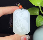 新疆和田玉且末料羊脂玉生肖上山虎