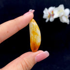 【超值推荐】和田玉-黄皮青花底籽料吊坠籽