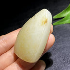 和田玉籽料无事牌