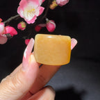 和田玉糖白玉扳指