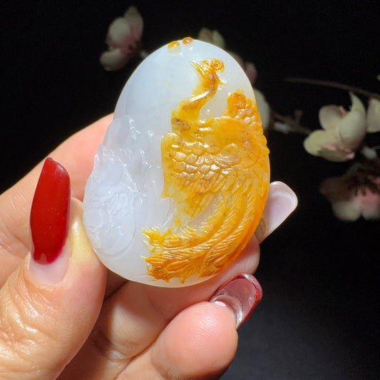 和田玉籽料挂件
