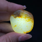 【超值推荐】和田玉-洒金皮青花底籽料挂件