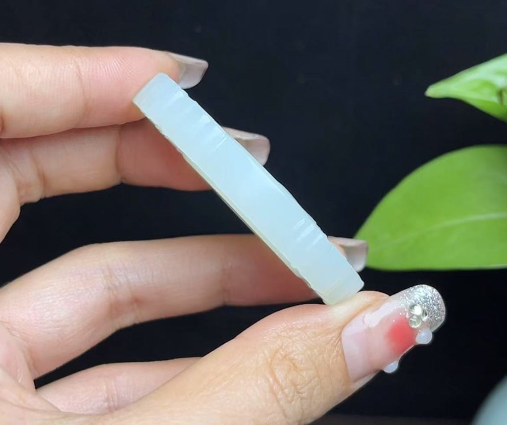 和田羊脂玉生肖羊挂件