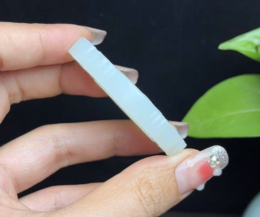 和田羊脂玉生肖羊挂件