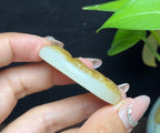 新疆和田玉且末糖白观音挂件