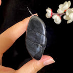 和田玉-青花籽料【龙挂件】