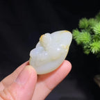 和田玉籽料猴子挂件（30.1g）