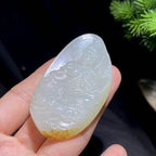 和田玉籽料观音挂件（40.3g）