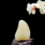 和田玉-黄皮青白肉籽料吊坠籽（11.2克）