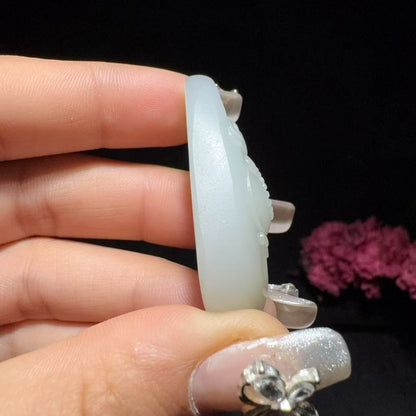 和田玉籽料挂件佛挂件（21.3g）