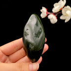 和田玉-碧玉籽料原石（135克）