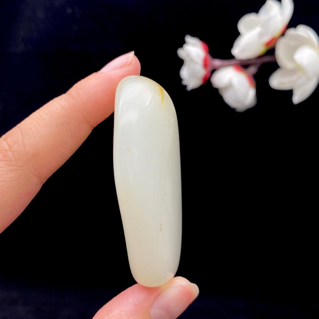 和田玉-白玉籽料原石（51.6克）