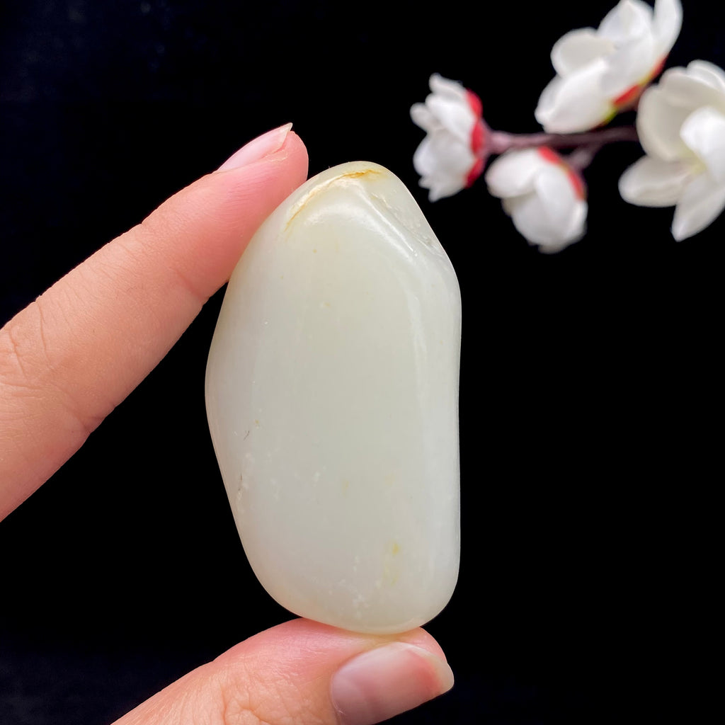 和田玉-白玉籽料原石（51.6克）