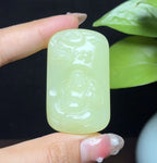 和田玉若羌黄口料精品佛公