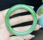 和田玉碧玉翠玉手镯（50.8g）