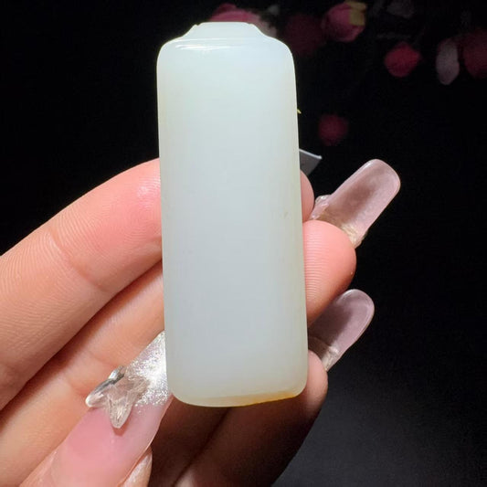 和田玉籽料平安牌（28.0g）