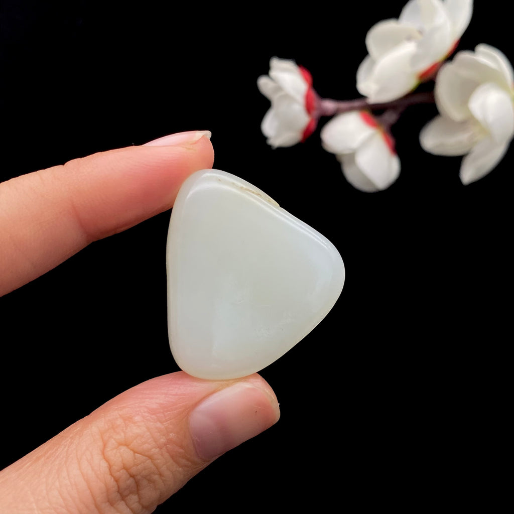 和田玉-白玉籽料原石（17.9克）