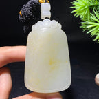 和田玉籽料无事牌（89.5g）