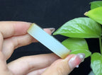 新疆和田玉且末料天地糖平安无事牌（38.5g）