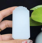 精品和田羊脂玉平安无事牌（78.5g）