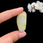 和田玉-洒金皮青白肉籽料挂件（26.2克）