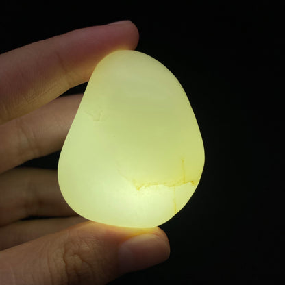 和田玉-白玉籽料原石（50克）