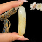 和田玉洒金皮籽料【平安无事牌】（57.5g）