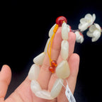 和田玉洒金皮籽料【精品手串】（33.2g）
