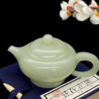 和田玉青白玉【茶壶】（151.2g）