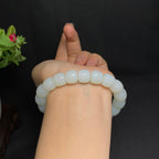 和田山料白玉直切珠手串（44.5g）