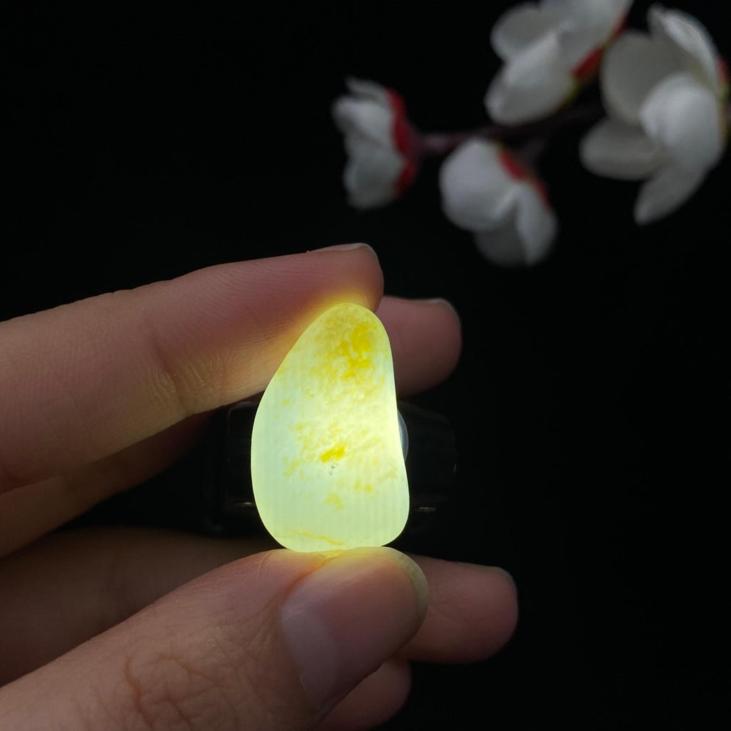 和田玉黄皮籽料吊坠籽（5g）