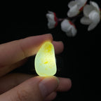 和田玉黄皮籽料吊坠籽（5g）