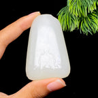 和田玉籽料无事牌（68.4g）